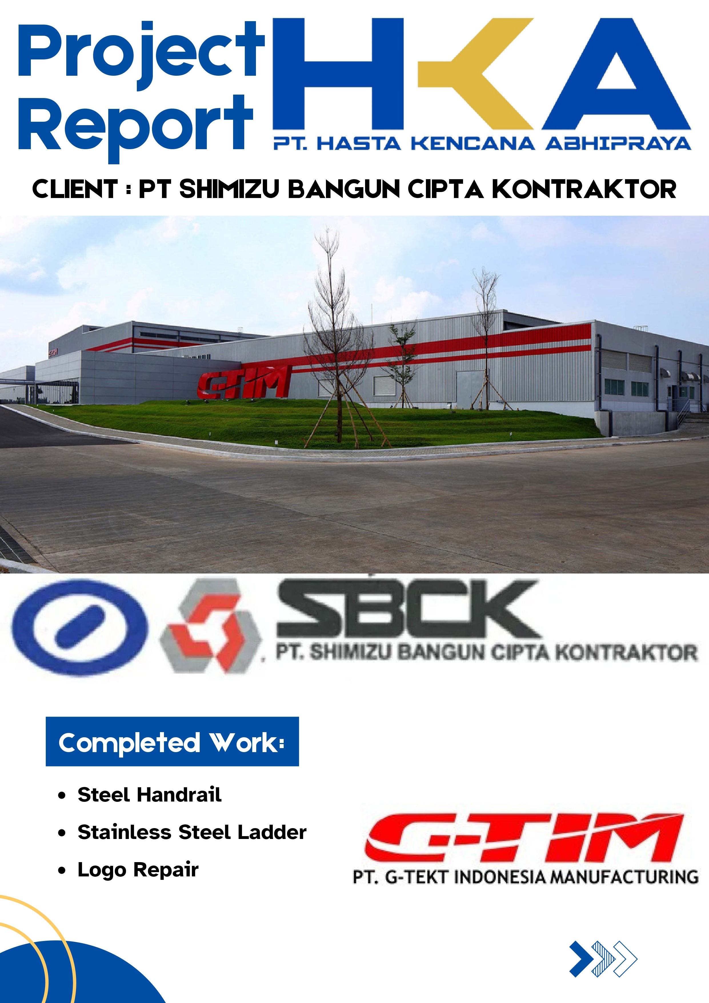 Project PT G-Tekt Indonesia