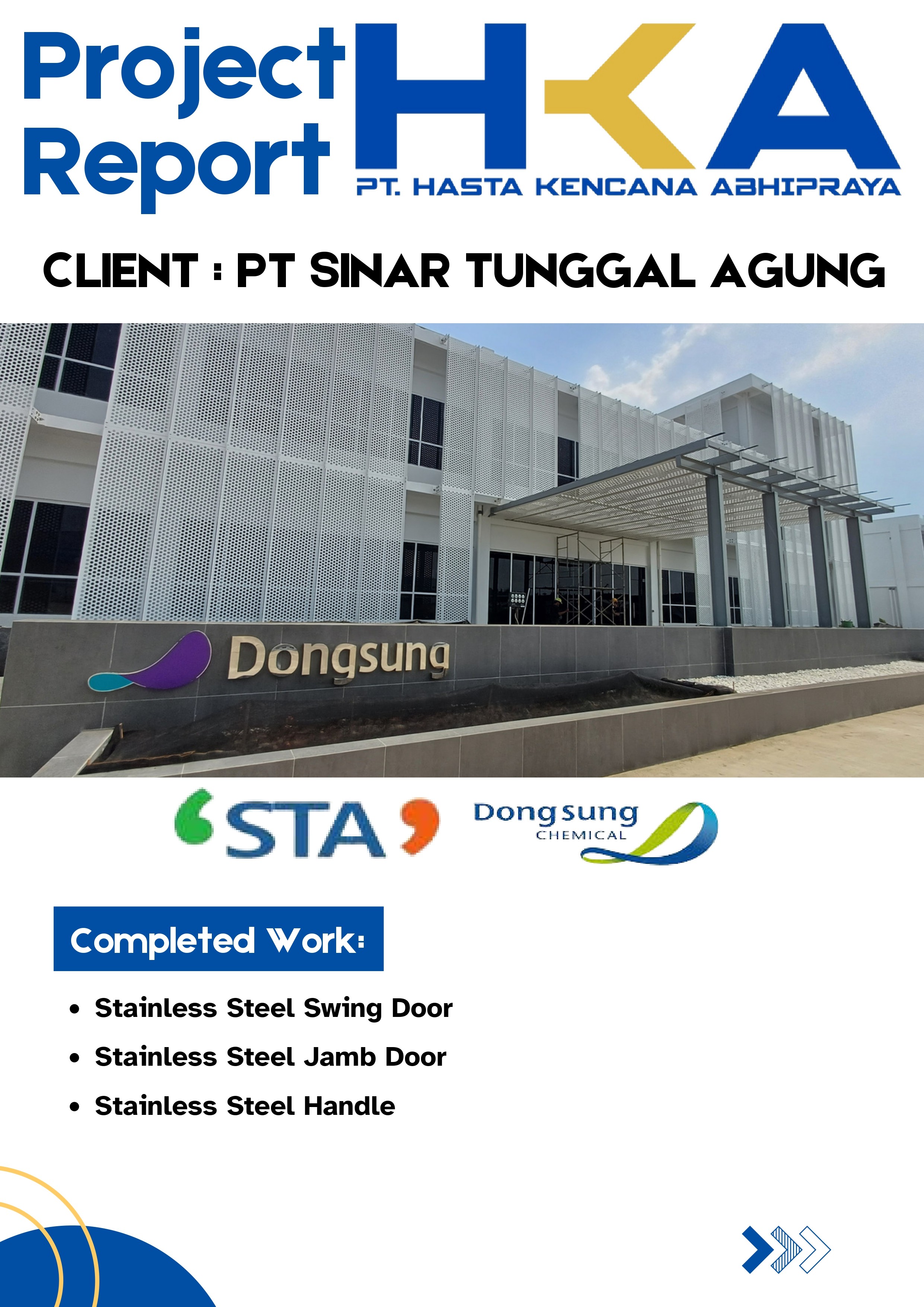 Project PT Dongsung Chemicals