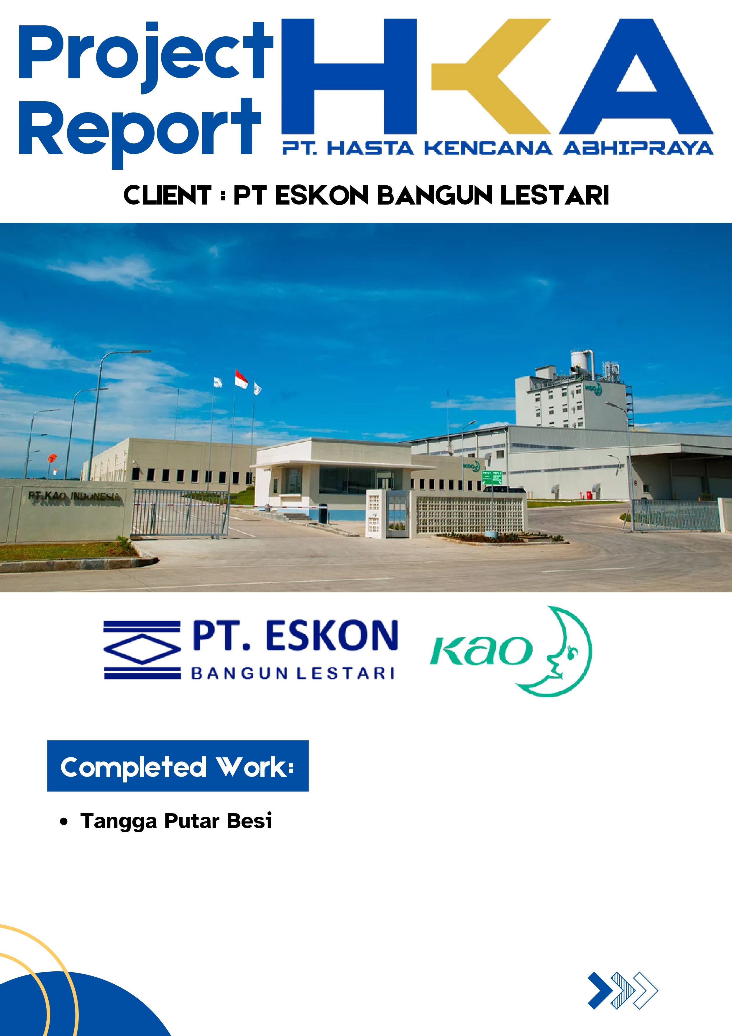 Project PT KAO Indonesia